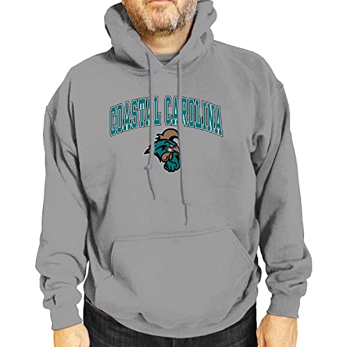 Campus Colors Lange Ärmel NCAA Adult Arch & Logo Gameday Unisex Kapuzen-Sweatshirt von Campus Colors