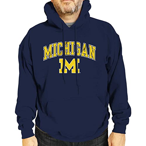 Campus Colors Lange Ärmel NCAA Adult Arch & Logo Gameday Unisex Kapuzen-Sweatshirt von Campus Colors