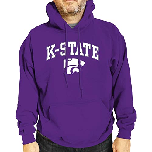 Campus Colors NCAA Kapuzen-Sweatshirt mit Aufdruck "Arch & Logo", langärmelig, Unisex von Campus Colors