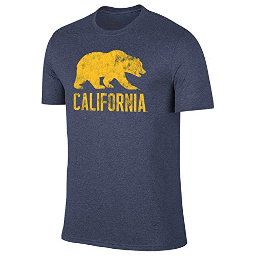 Campus Colors MVP T-Shirt aus melierter Baumwollmischung für Erwachsene, Logo-T-Shirt, aus Ringgesponnen, Komfort und Vielseitigkeit von Campus Colors
