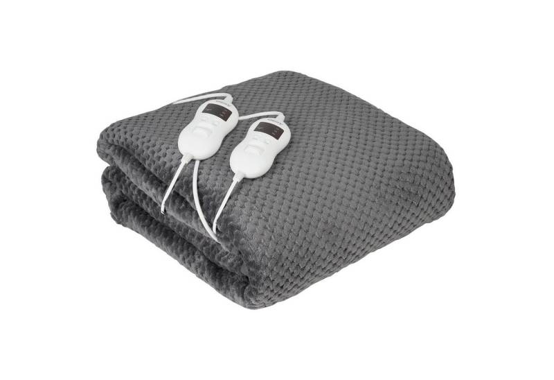 Camry Heizdecke CR 7417 für 2 Personen, Maße 150x160cm, 8 Heizstufen, Leistung 2 x 60W von Camry