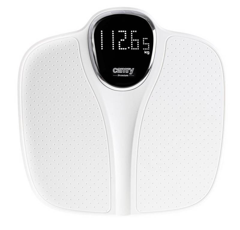 Camry Personenwaage CR 8171w, Badezimmerwaage mit Baby Wiegemodus, 180kg, digital, weiß von Camry