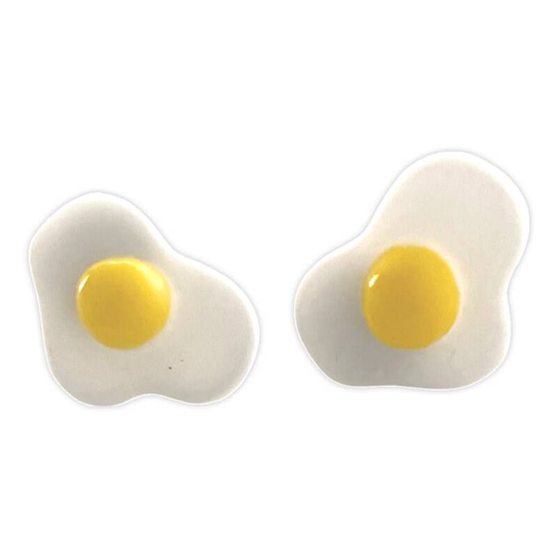 Sunny Side Up Ei Ohrringe Sunny Side Up Ei Ohrringe von CanDidArtAccessories