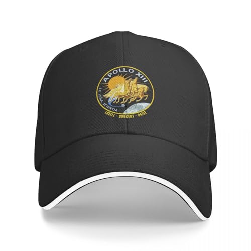 Basecap Apollo 13 Baseball Cap Solar Hat schwarz Icon Cap Damen Herren von CanKan