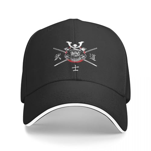 Basecap Bushido Code (Kanji) Baseball Cap Sport Caps Designer Hut In The Hat Sonnenhut Damen Hut Herren von CanKan