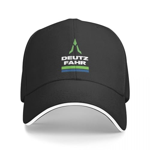 Basecap Deutz Fahr Logo Merchandise Essential Baseball Cap Militär Cap Mann Anime Hut Herren Cap Damen von CanKan