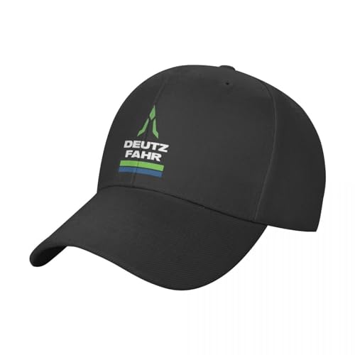 Basecap Deutz Fahr Logo Merchandise Essential Baseball Cap Papa Hut Schaumstoff Party Hüte Mann Hut Damen von CanKan