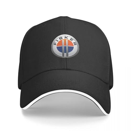 Basecap Fisker Auto Logo Merchandise Essential Baseball Cap Luxus Cap Neue Mütze Frauen Hut Männer von CanKan