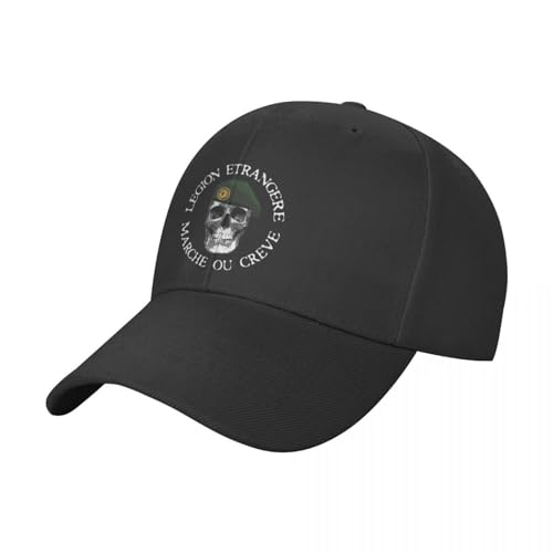 Basecap Legion Etrangere Baseball Cap In The Hat schwarz Trucker Hat Mütze für Damen Herren von CanKan