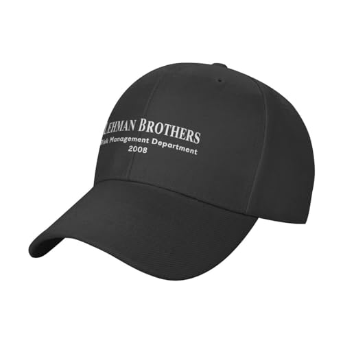 Basecap Lehman Brothers Risk Management Department 2008Cap Baseball Cap Solar Hat Kids Hat benutzerdefinierte Hüte Hat for Man Women's von CanKan