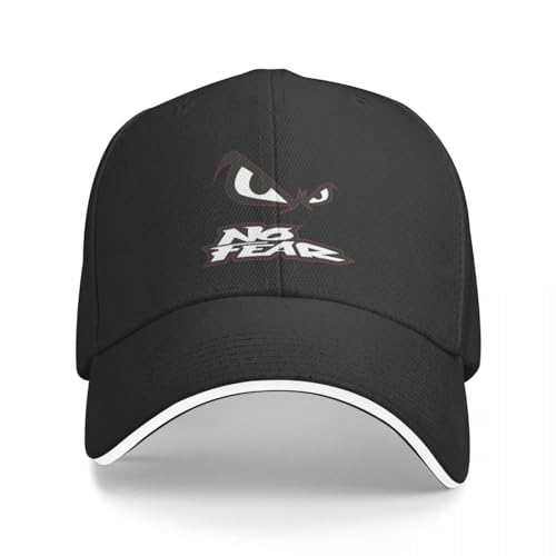 Basecap NO Fear Baseball Cap Man Caps Teehüte schwarz Kapuze Caps für Männer Damen von CanKan