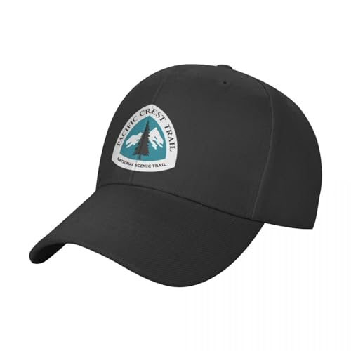 Basecap Pacific Crest National Scenic Trail Marker Baseball Cap Custom Cap Cosplay Rave Boonie Hüte Damen Strand Visier Herren von CanKan