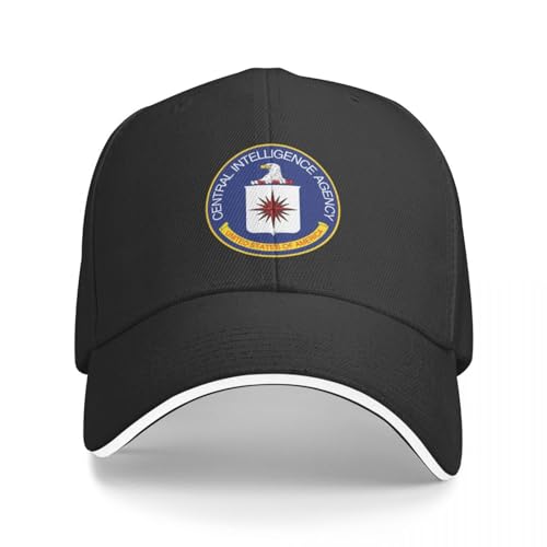 Basecap CIA Central Intelligence Agency DER VEREINIGTEN Staaten Baseballkappe Bommelmütze Hüte Flauschige Mütze Schirmmütze Damen Herren von CanKan