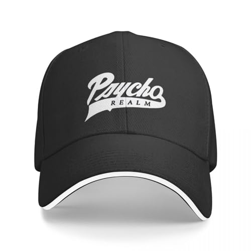 CanKan Basecap The Psycho Realm Baseballkappe Kapuze Weihnachtshüte Snapback Cap Sommerhüte Hut Herren Damen von CanKan