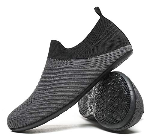 CanLeg Hausschuhe für Erwachsene, leicht, rutschfest, für Damen und Herren, 20003pinseblackgray, 4.5-5.5 Women/3-4 Men CanLeg Hausschuhe für Erwachsene, leicht, rutschfest, für Damen und Herren, 20003pinseblackgray, 4.5-5.5 Women/3-4 Men von CanLeg