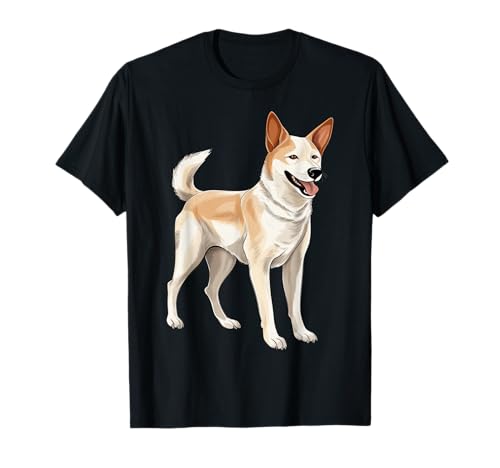 Denkmal für Canaan Dog Mama Papa Welpe Breeder T-Shirt von Canaan Dog Tees NYC