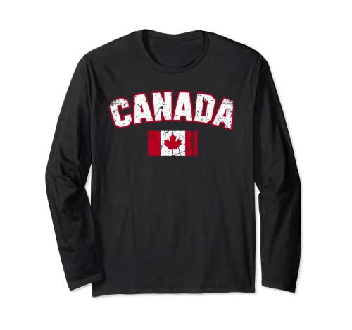 KANADA Flagge | Damen Herren Kinder KANADA Langarmshirt von Canada Family Shop