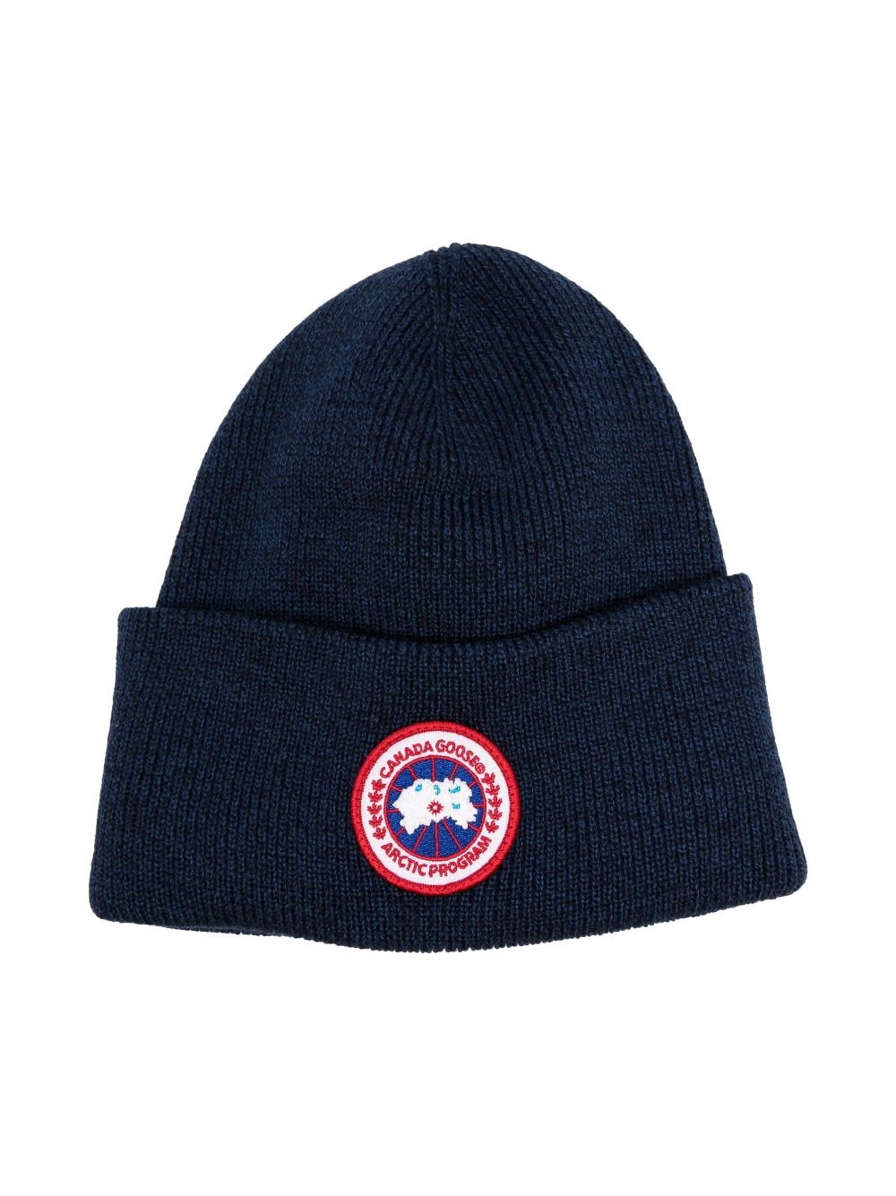 Canada Goose Kids Beanie mit Logo-Patch - Blau von Canada Goose Kids