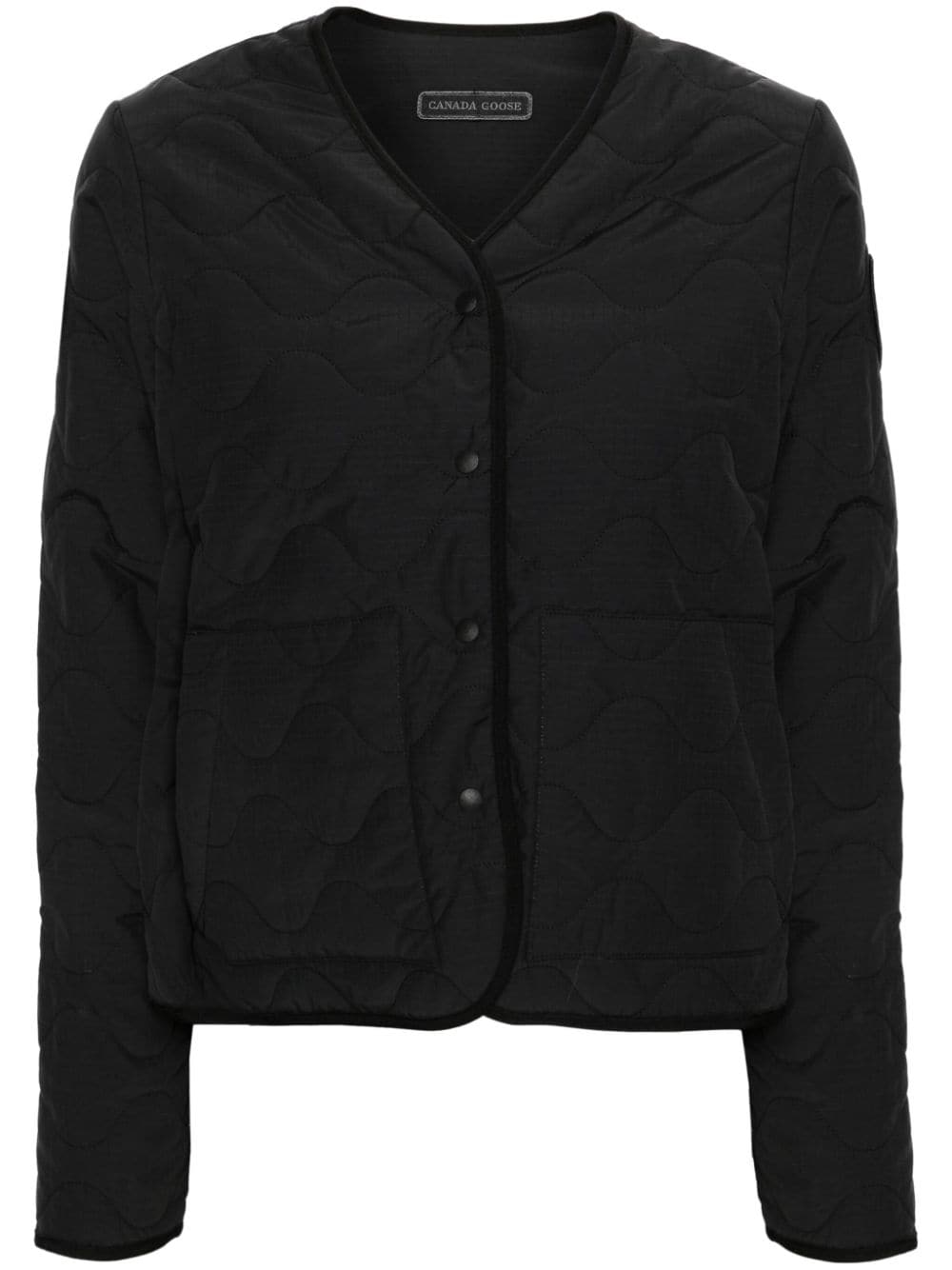 Canada Goose Annex Liner Jacke ohne Kragen - Schwarz von Canada Goose