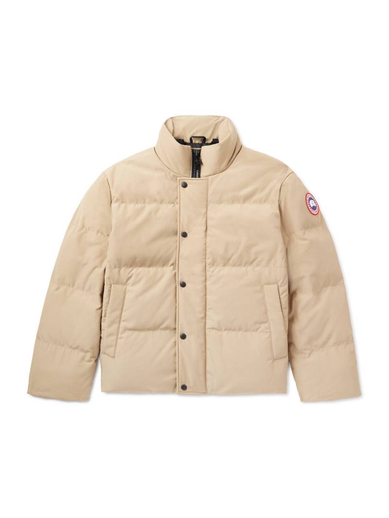 Canada Goose - Bayview Logo-Appliquéd Quilted Arctic Tech® Down Jacket - Men - Neutrals - L von Canada Goose