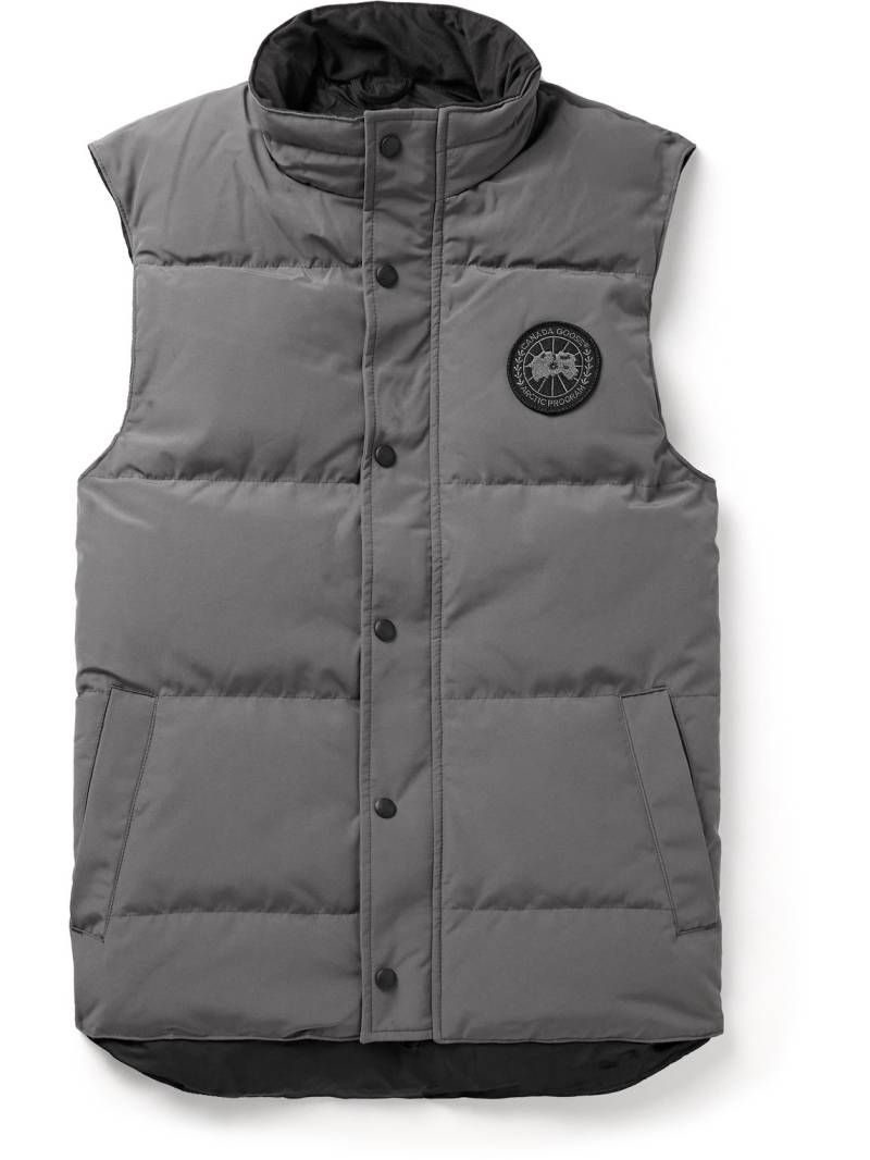 Canada Goose - Black Label Garson Quilted Shell Down Gilet - Men - Gray - S von Canada Goose