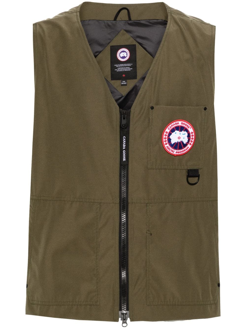 Canada Goose Canmore Weste mit Logo-Patch - Grün von Canada Goose