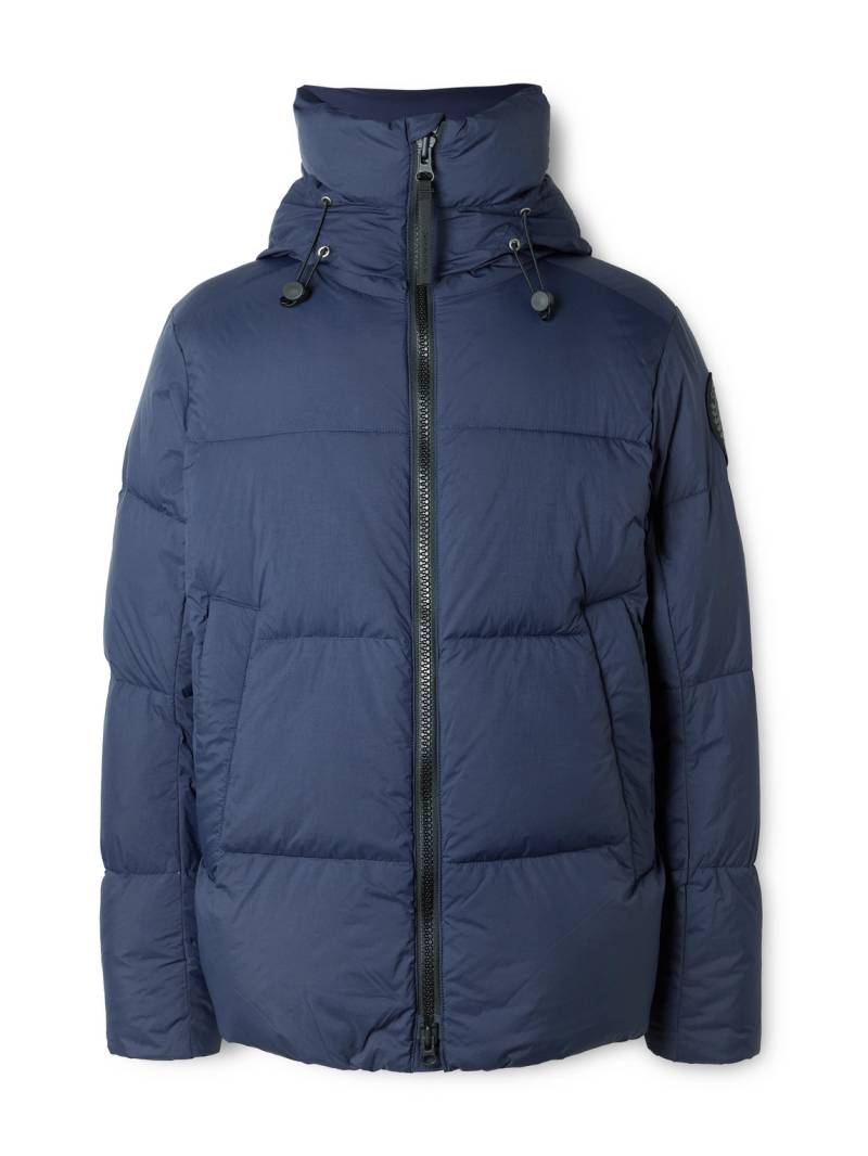 Canada Goose - Crofton Quilted Enduraluxe® Down Jacket - Men - Blue - XS von Canada Goose