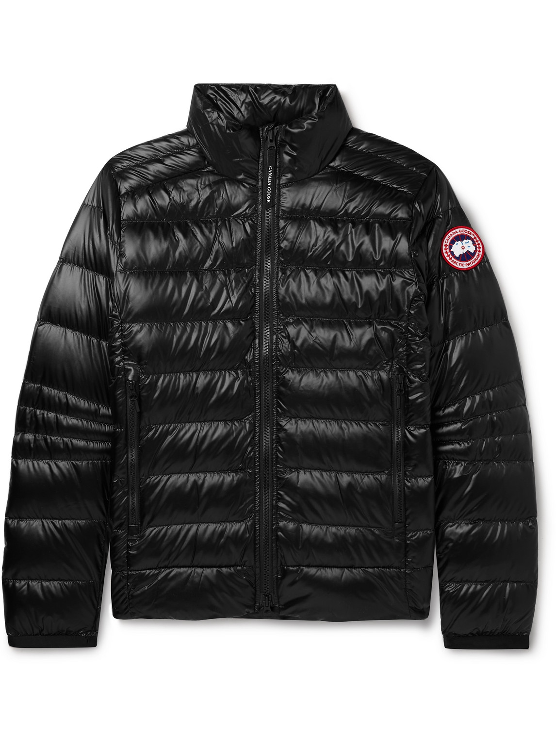 Canada Goose - Crofton Slim-Fit Quilted Recycled Nylon-Ripstop Down Jacket - Men - Black - XXL von Canada Goose