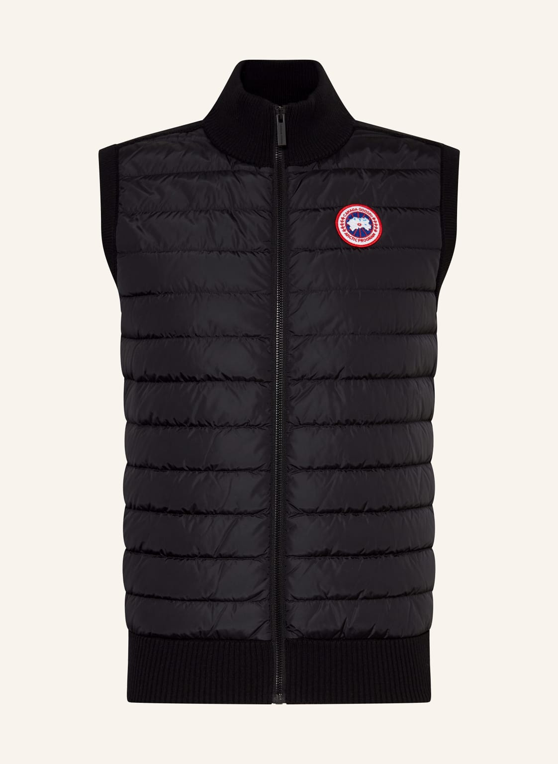 Canada Goose Daunenweste Hybridge Im Materialmix schwarz von Canada Goose