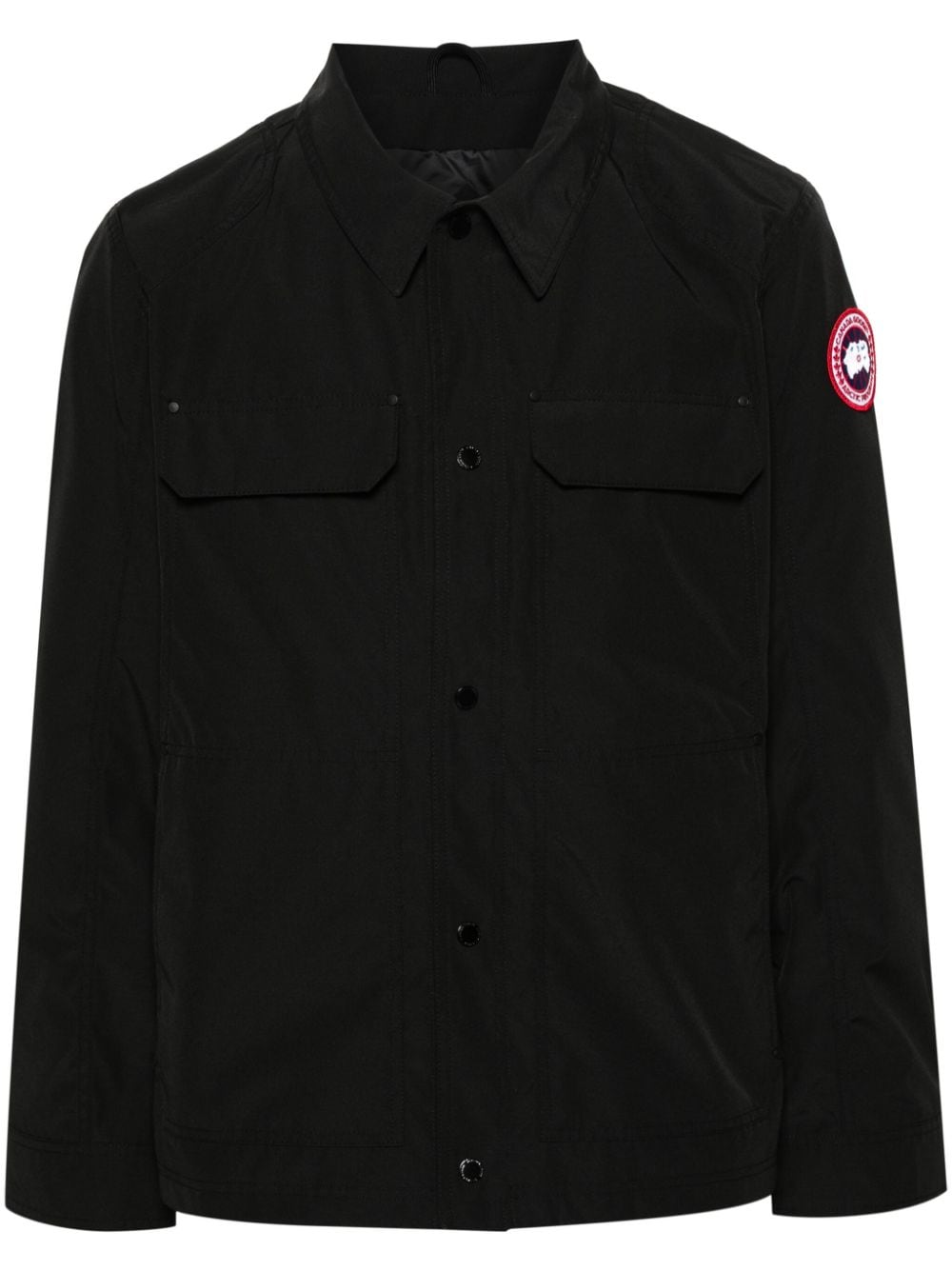 Canada Goose Einreihiger Burnaby Chore Mantel - Schwarz von Canada Goose