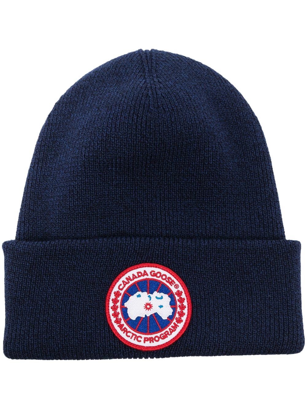 Canada Goose Gerippte Arctic Disc Strickmütze - Blau von Canada Goose