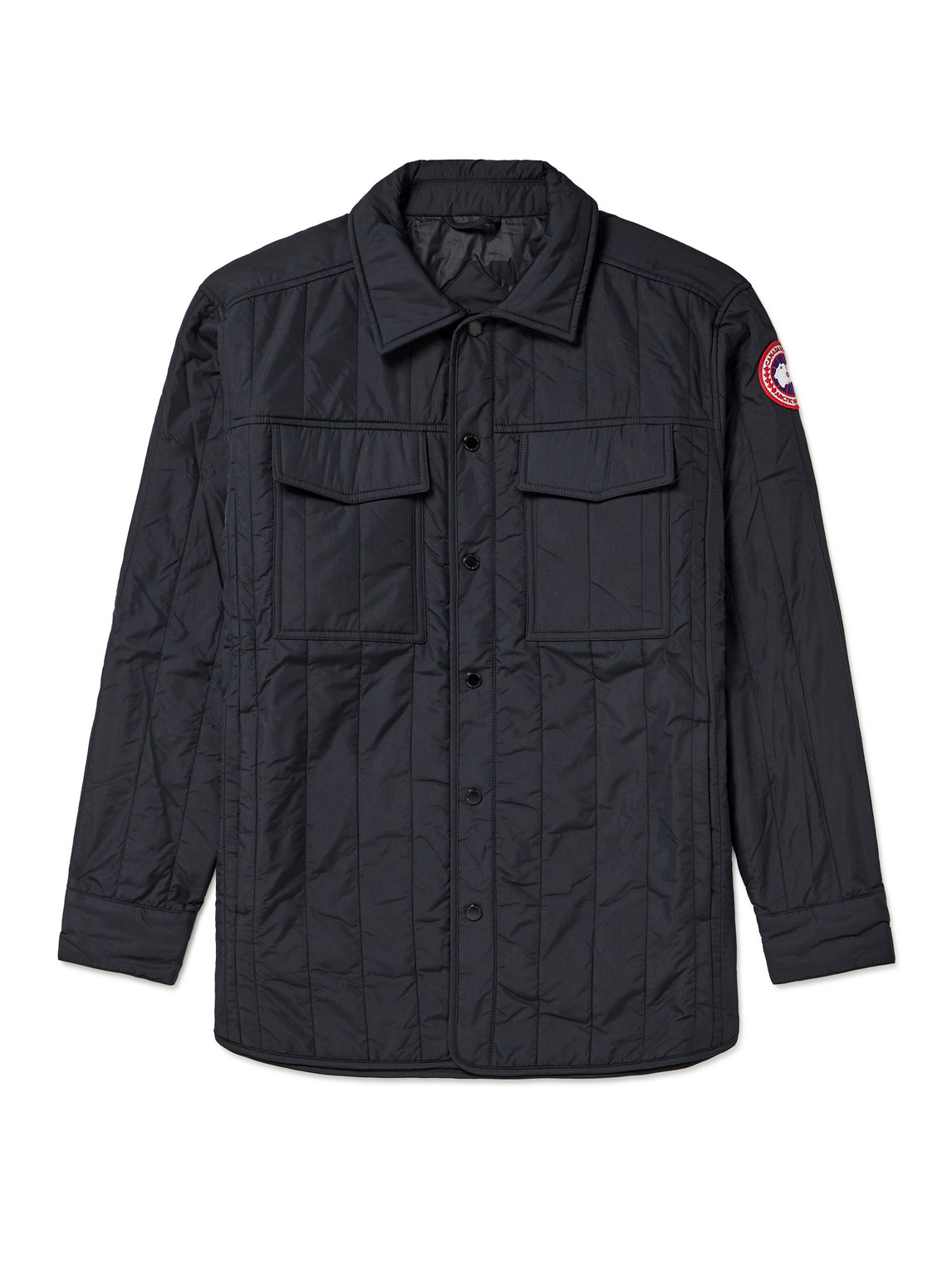 Canada Goose - HyBridge Quilted Shell Shirt Jacket - Men - Black - M von Canada Goose