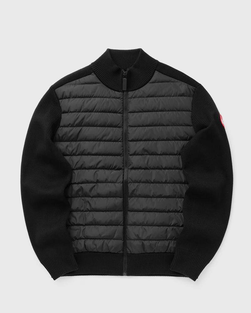 Canada Goose Hybridge Knit Jacket men Down & Puffer Jackets|Zippers & Cardigans black in Größe:XL von Canada Goose