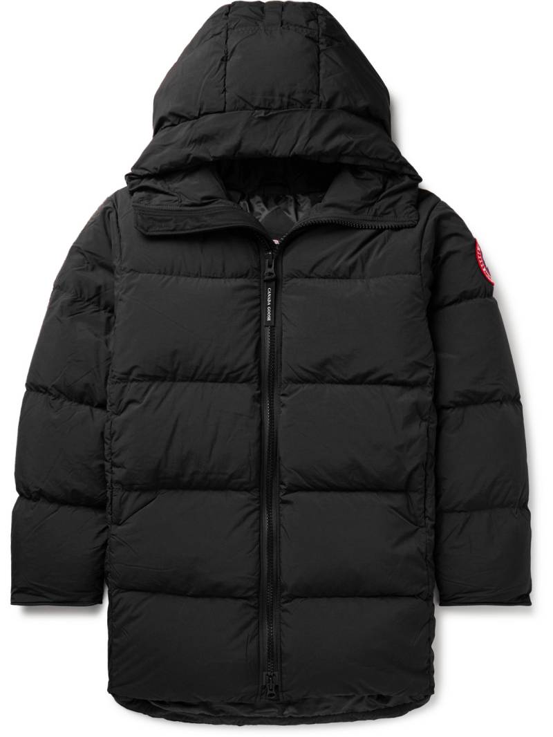 Canada Goose - Lawrence Logo-Appliquéd Quilted Enduraluxe® Down Jacket - Men - Black - XS von Canada Goose