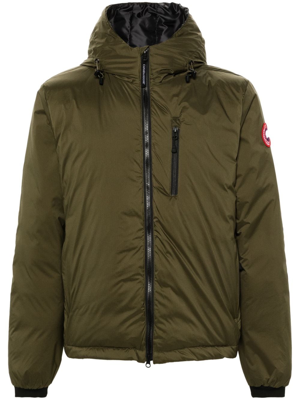 Canada Goose Gefütterte Lodge Hoody Jacke - Grün von Canada Goose