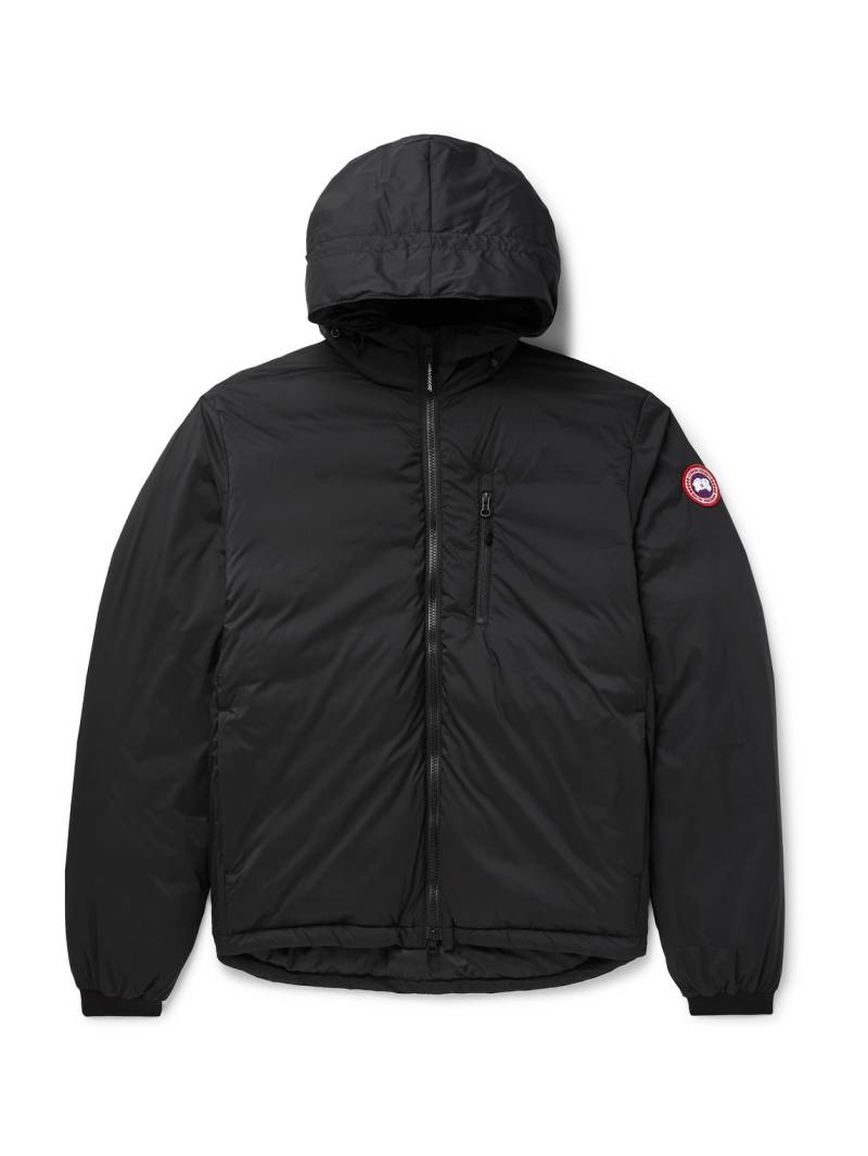 Canada Goose - Lodge Slim-Fit Nylon-Ripstop Hooded Down Jacket - Men - Black - M von Canada Goose