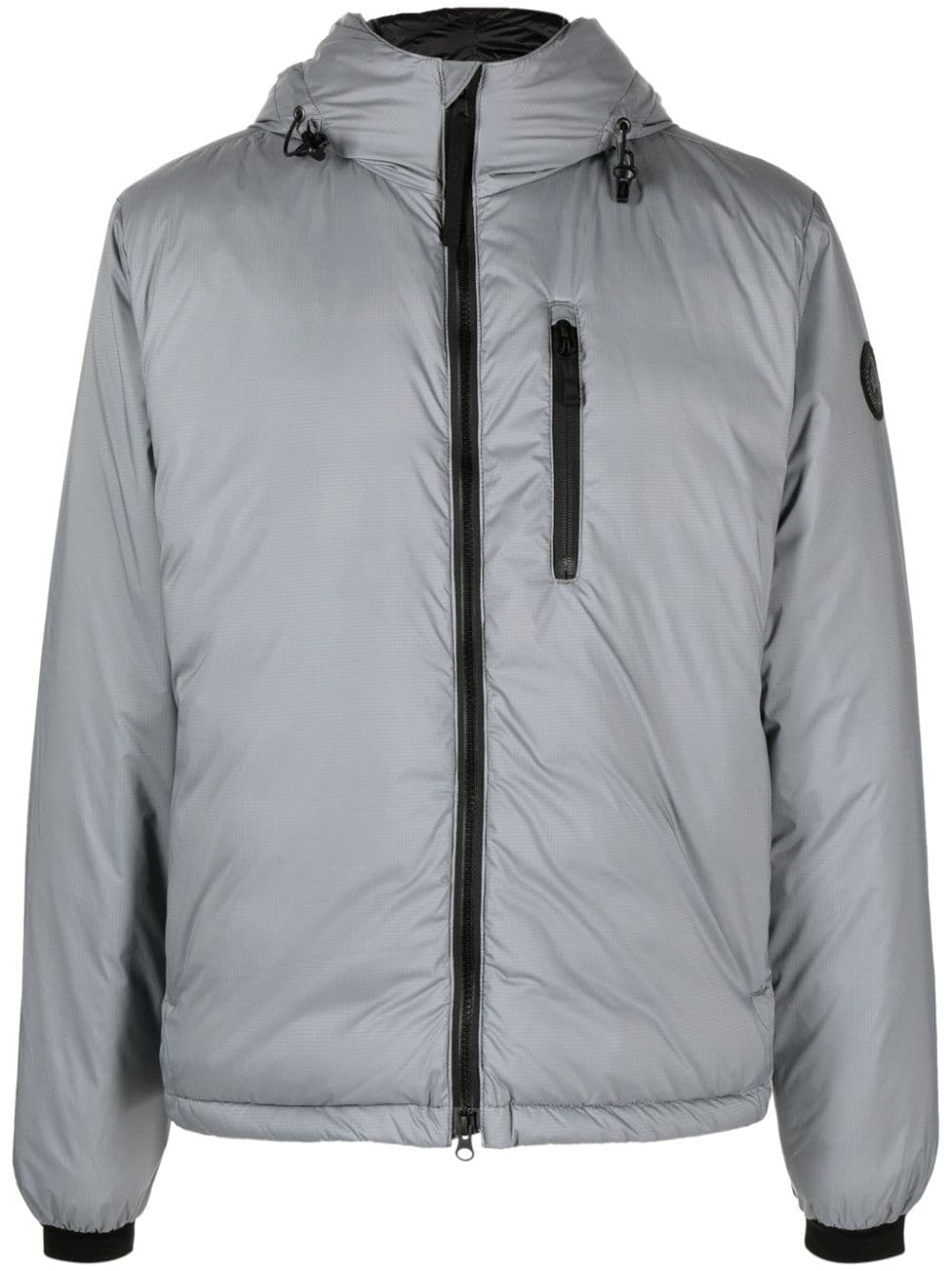 Canada Goose Lodge Daunenjacke mit Kapuze - Grau von Canada Goose