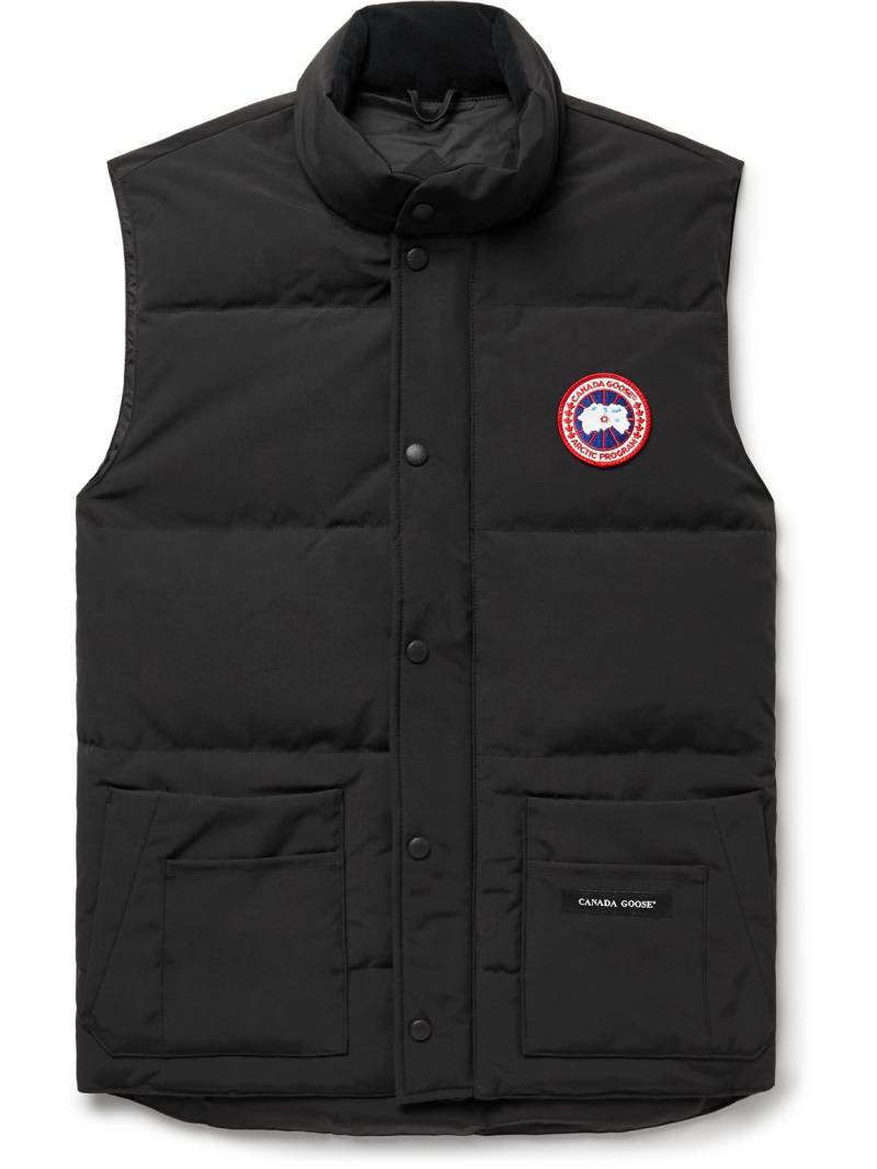 Canada Goose - Slim-Fit Freestyle Crew Quilted Arctic Tech® Down Gilet - Men - Black - XL von Canada Goose