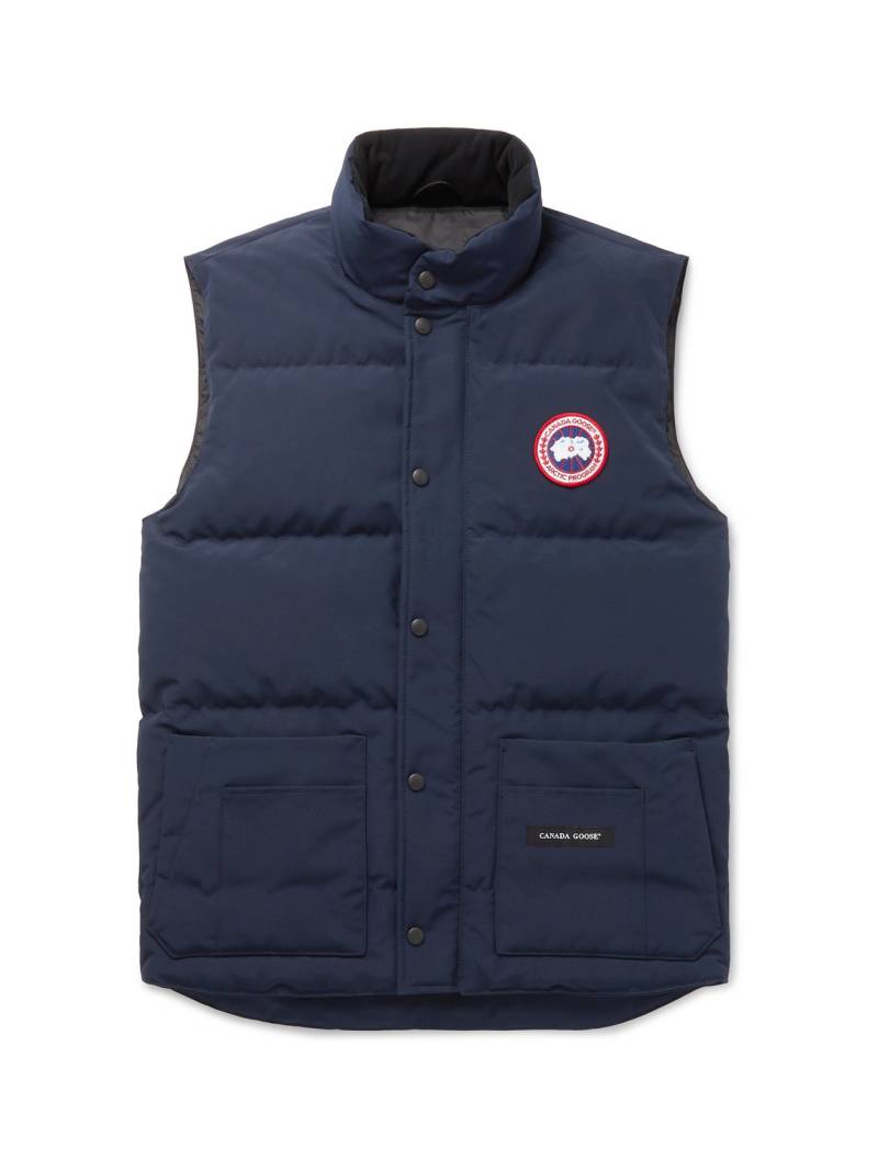 Canada Goose - Slim-Fit Freestyle Crew Quilted Arctic Tech Down Gilet - Men - Blue - XS von Canada Goose