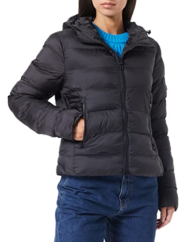 Canadian Classics Women's SIMCOE Short Ripstop Warm Up Jacket, BLA, 34 (XS (IT40)) von Canadian Classics