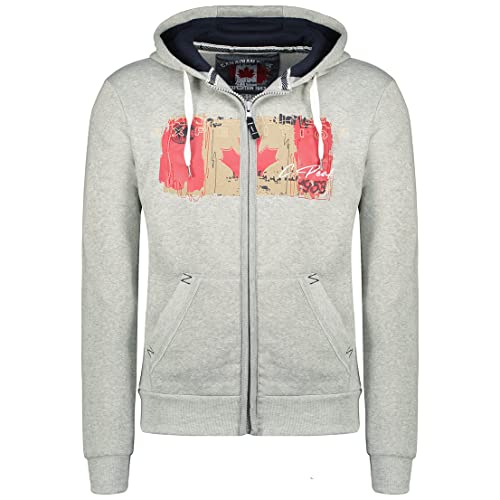 Canadian Peak Gayteak Men - Sudadera Con Capucha Y Bolsillos Para Hombre - Sudaderas De Manga Larga Con Capucha - Rego Ide Para Hombre Otoño Invierno Primavera Verano (Gris claro L) von Canadian Peak