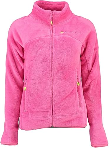 Canadian Peak Udilas Lady - Warmes Fleece Weiche Frau Komfortabel - Winterjacke Warmer Bademantel Frauen Weich - Dickes Sweatshirt Langarm (Fuchsia L Größe 3) von Canadian Peak