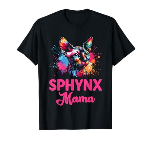 Sphynx Mama Canadian Sphynx haarlose Katze T-Shirt von Canadian Sphynx Cat Lover Gifts