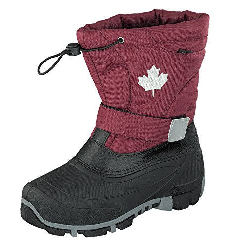 Canadians Indigo 467-185 Kinder Winter Stiefel Boots gefüttert in Berry (42) von Canadians