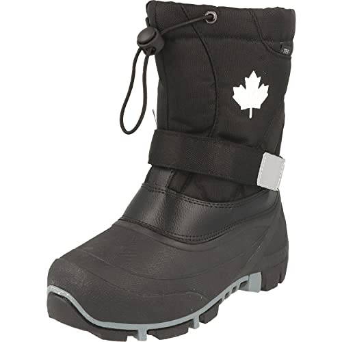 INDIGO Canadians Winterstiefel wasserdicht(*1) Klettverschluß 7 Farben Gr.24-42 schwarz EUR 26 von Canadians