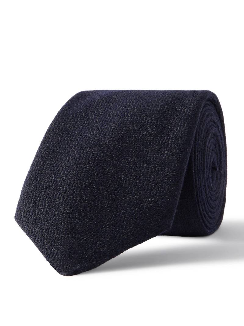 Canali - 8cm Virgin Wool and Silk-Blend Tie - Men - Blue von Canali