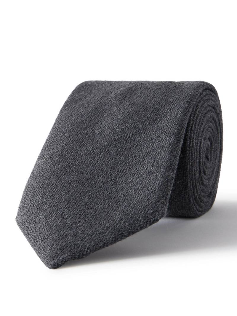 Canali - 8cm Wool and Silk-Blend Tie - Men - Gray von Canali