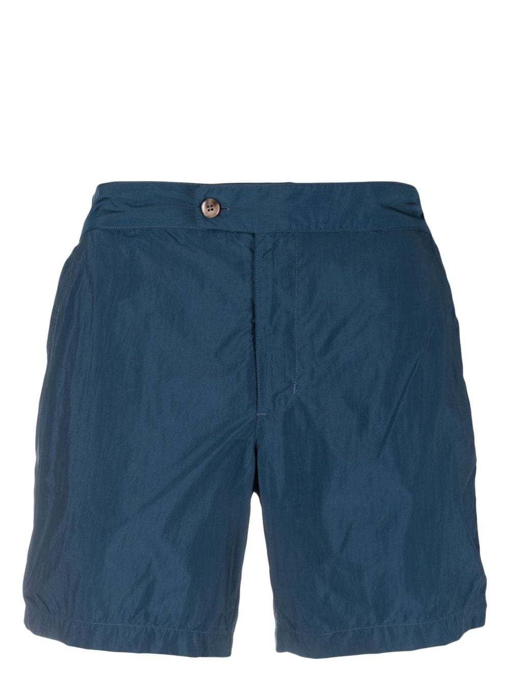 Canali Badeshorts mit versetztem Verschluss - Blau von Canali