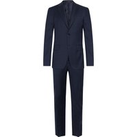 Canali Business-Anzug aus Wolle mit fallendem Rervers in 56 von Canali