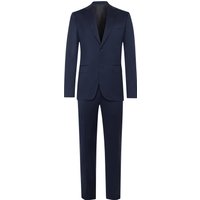 Canali Business-Anzug aus Wolle mit fallendem Reverskragen in 102 von Canali